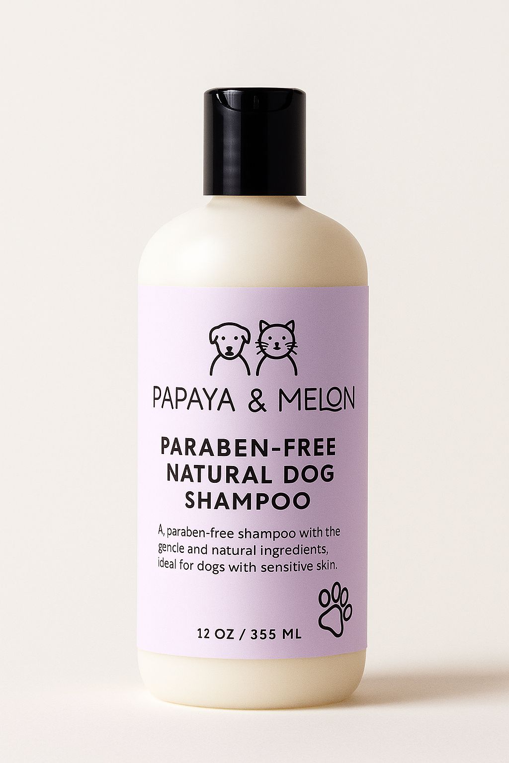 Gentle Natural Shampoo – Paraben-Free Clean for Dogs & Cats