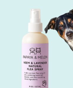 Natural flea & tick spray -Neem & lavender